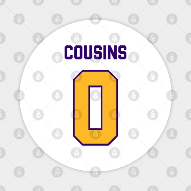 Demarcus Cousins Lakers Magnet by Cabello's